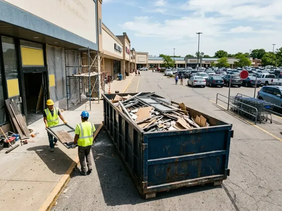 retail-store-renovation-debris-003 — frequently asked questions, Roll-off Dumpster Rentals in Fuller Heights, FL